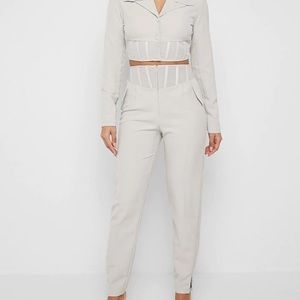 Maniere De Voir nude pants size 4, brand new with tags